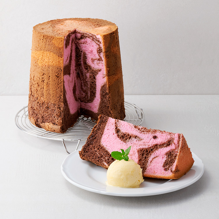 FLAVOR フレイバー 季節限定 ラズベリーチョコレートシフォンケーキ バレンタイン